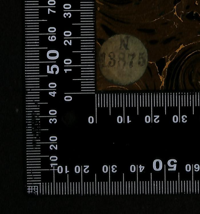 - (Jüdische Gemeinde zu Berlin), Etikett: Signatur; 'N13875'. 