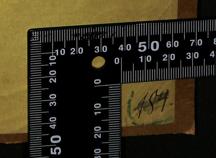 -, Von Hand: Nummer; '184.'