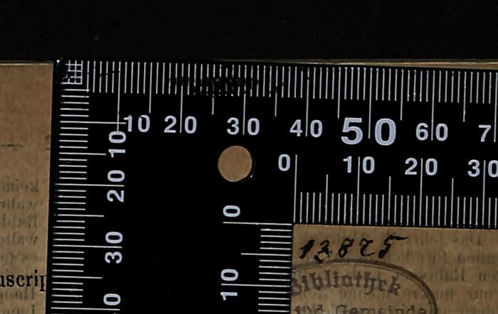 - (Jüdische Gemeinde zu Berlin), Von Hand: Signatur; '13857'. 