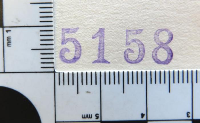 - (Allgemeiner Deutscher Gewerkschaftsbund. Ortsausschuß Herford), Stempel: Nummer; '5158'. 