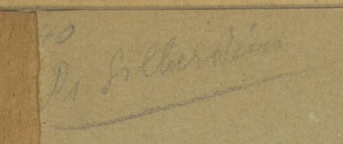 - (Dr. Silberstein), Von Hand: Name; 'Dr. Silberstein'. 