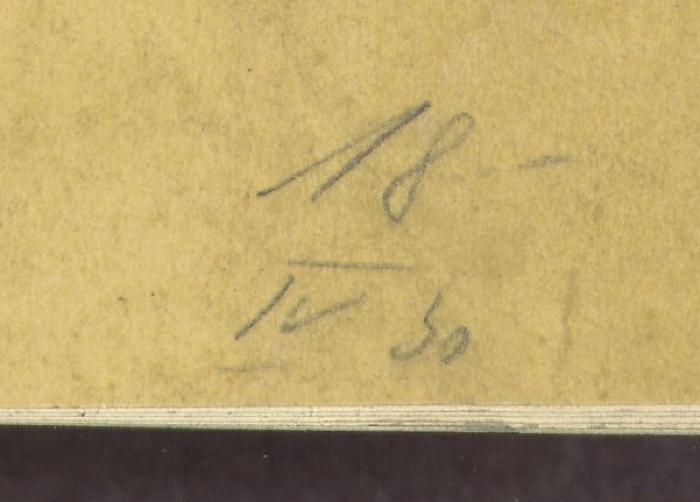 -, Von Hand: Preis; '18,- IV 30'
