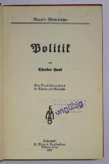Ba 826 : Politik (1927)