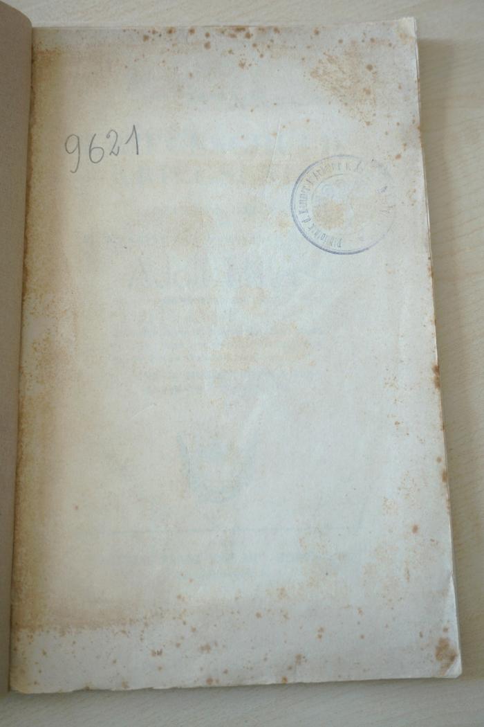 -, Von Hand: Nummer; '9621'