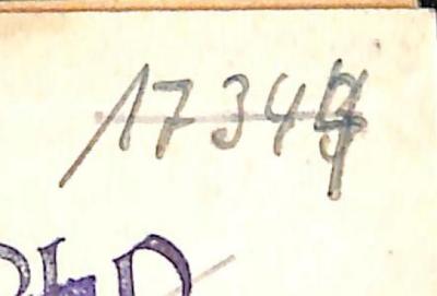 - (NSDAP-Gauarchiv Südhannover-Braunschweig), Von Hand: Nummer; '17344'. 