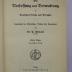Ba 745-1;Ba 745-2 ; ;: Die Verfassung und Verwaltung im Deutschen Reiche und Preußen, 1. und 2. Band
 (1907, 1908)
