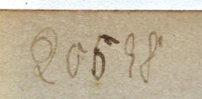 - (NSDAP-Gauarchiv Südhannover-Braunschweig), Von Hand: Nummer; '20598'. 