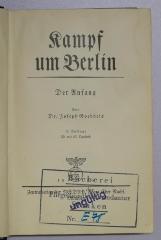 Ba 717&lt;9&gt; : Kampf um Berlin : der Anfang (1936)
