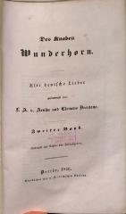 DLIT9188:14 : &lt;&gt; Knaben Wunderhorn (1846)