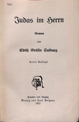 DLIT9178 : Judas im Herrn (1912)