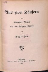 DLIT9185 : Aus zwei Häusern (1905)