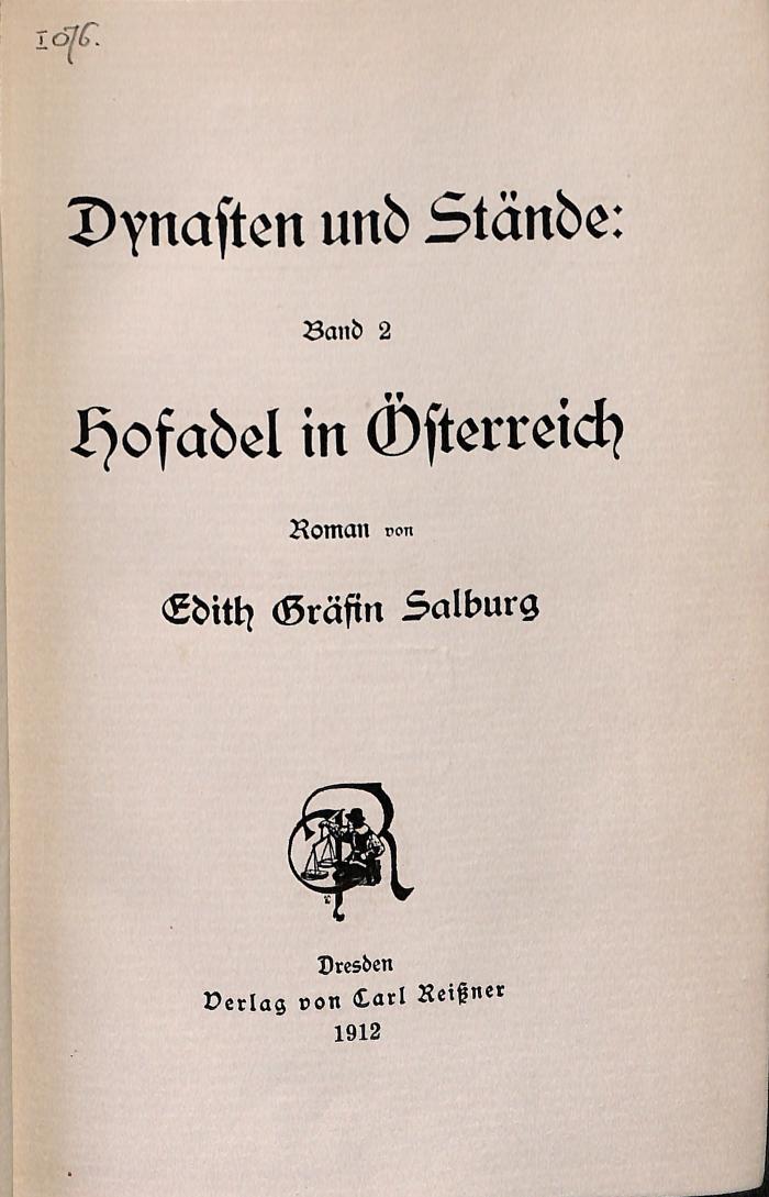 DLIT9177:2 : Hofadel in Österreich (1912)