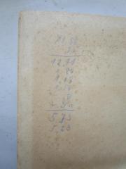 - (Soldin, Heinz;unbekannt), Von Hand: Nummer, Notiz, ; '11.86
     25
12.11
[...]
5.23'. 