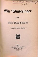DLIT9196 : &lt;&gt; Winterlager (1906)