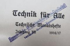 - (Hannoversche Maschinenbau-Aktien-Gesellschaft vormals Georg Egestorff (HANOMAG)), Stempel: Name; 'Hannoversche Maschinenbau-Actien-Gesellschaft / vormals Georg Egestorff.'. 