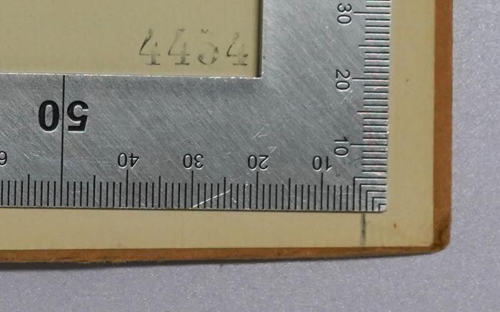 Ba 711 : Die moderne Diplomatie, ihre Entwicklungsgeschichte und ihre Reformmöglichkeiten (1915);-, Stempel: Nummer; '4454'