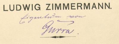 - (Gurra), Von Hand: Name; 'Eigentum von Gurra'. 