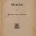 DLIT9252 : Gedichte ([1902])