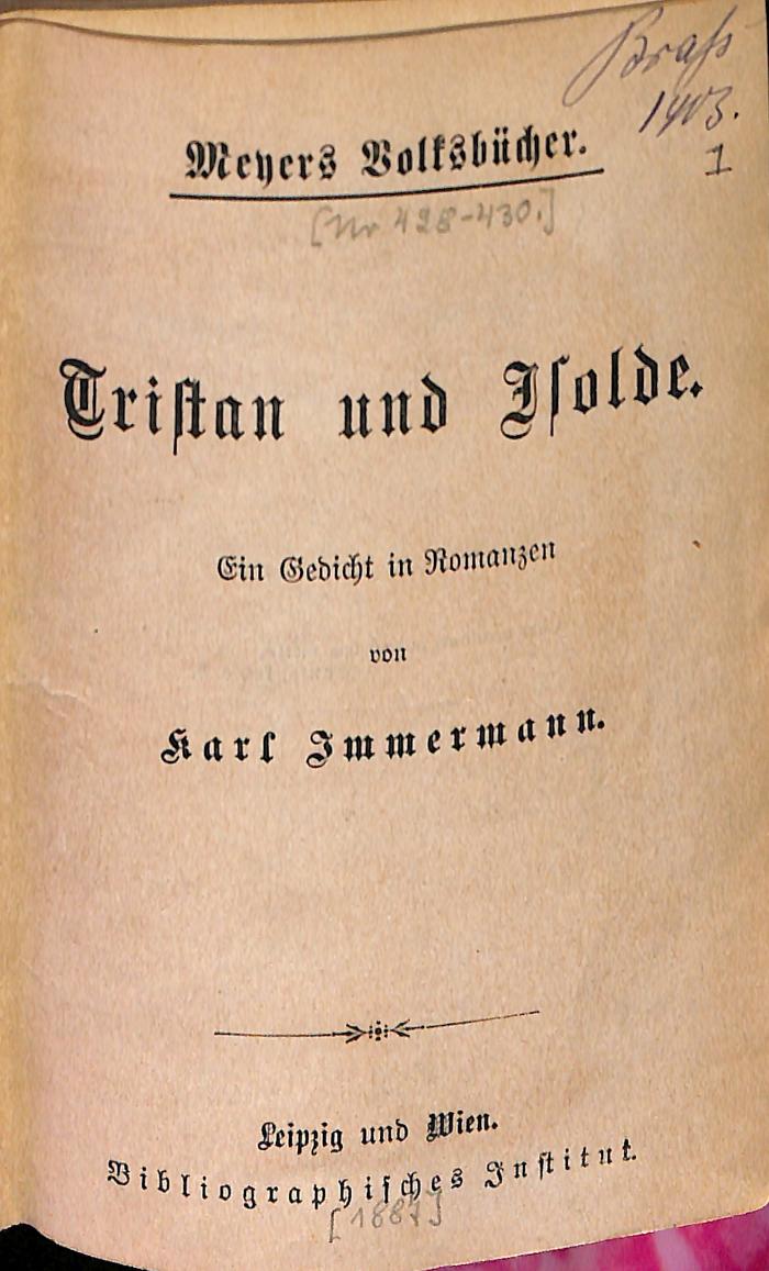 DLIT9267 : Tristan und Isolde ([1887])