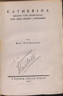 DLIT9277 : Catherina, Graefin von Armagnac, und ihre beiden Liebhaber (1911)