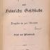 DLIT9278 : Heinrich und Heinrichs Geschlecht (1897)