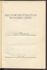 Fp 33308/3:F8 : Die Gewerkschaften im Ruhrkampfe. (1924)