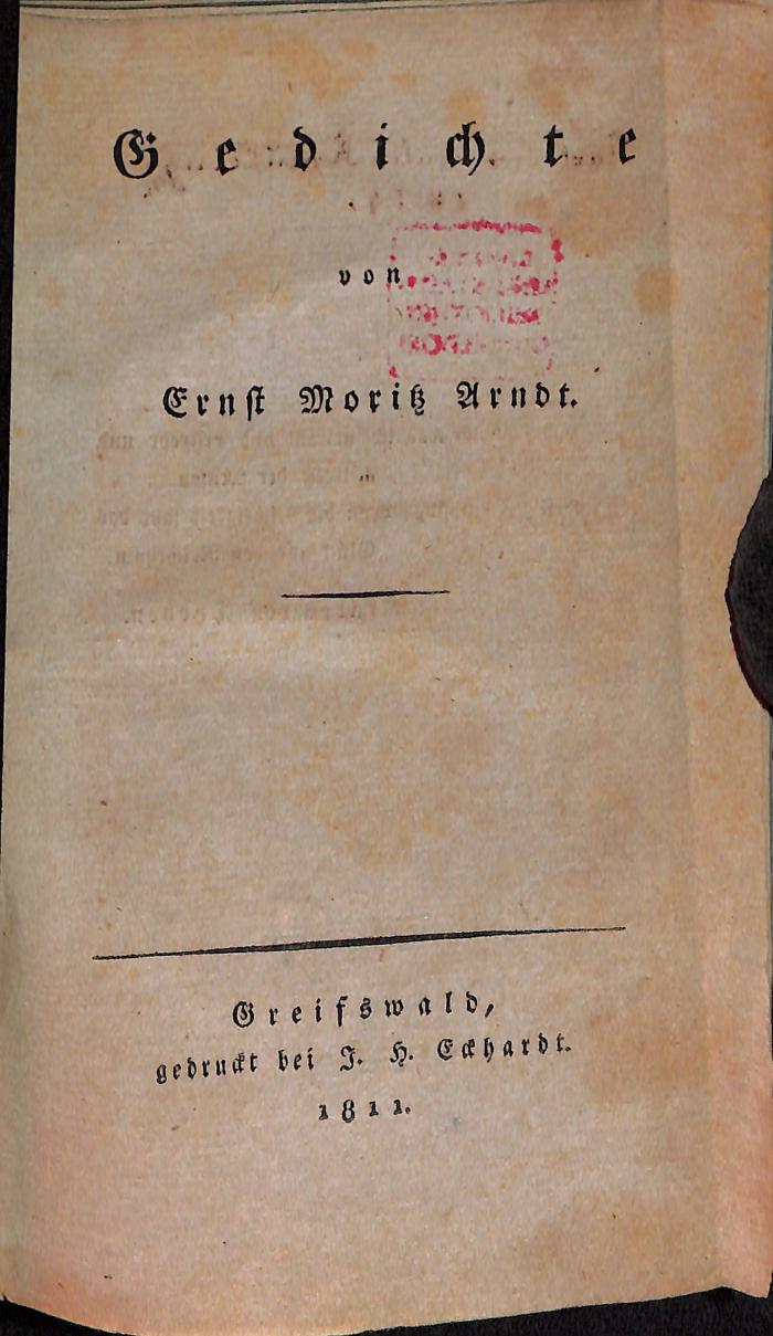 DLIT9744 : Gedichte (1811)