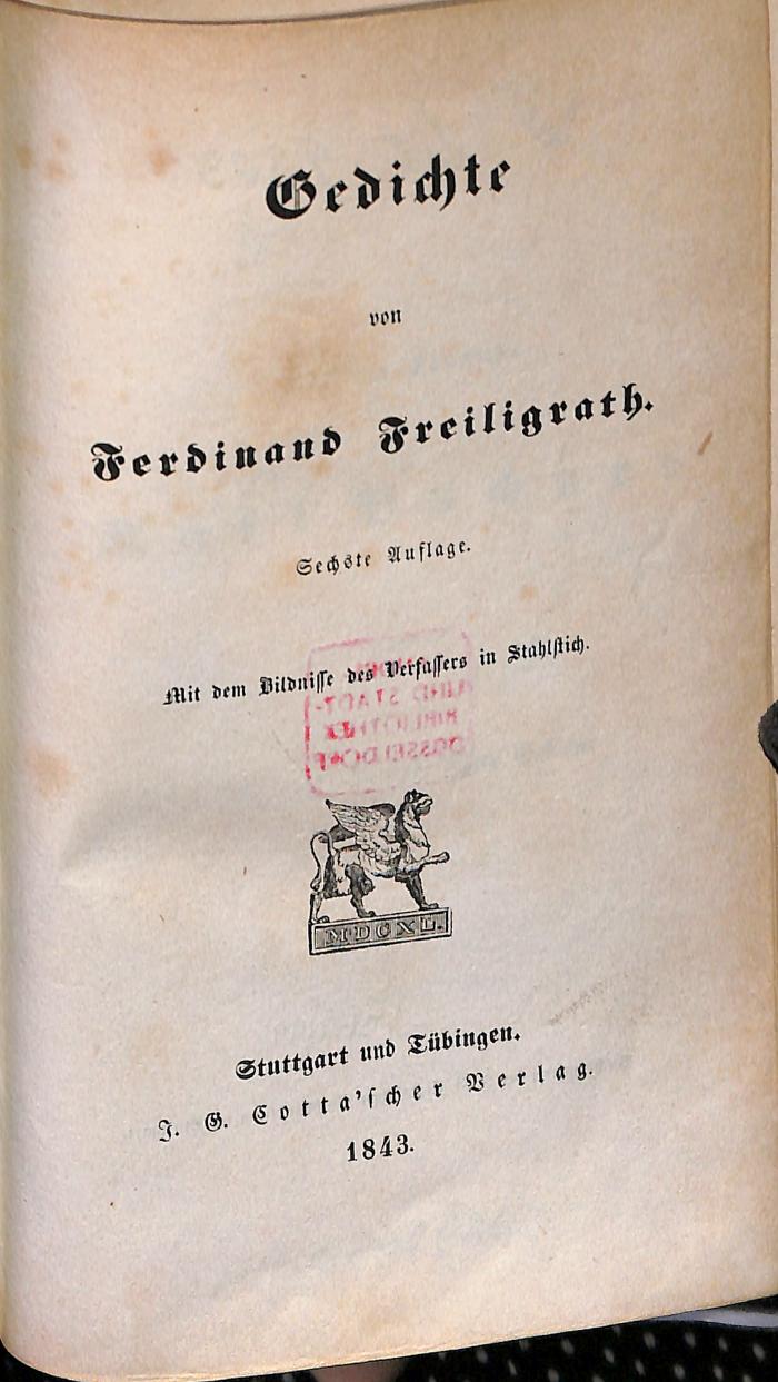 DLIT9803 : Gedichte (1843)