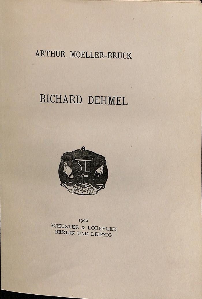 DLIT9919:6 : Richard Dehmel (1900)