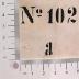 -, Stempel: ; 'No 102a' (Prototyp)
