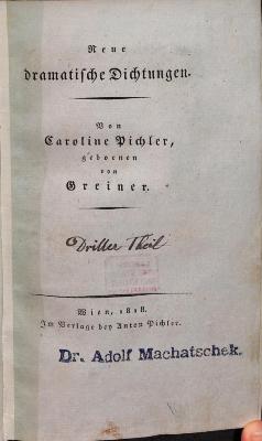 DLIT10025 : Sämmtliche Werke (1818)