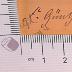 - (Günther, Felix ), Von Hand: Autogramm; 'Felix Günther 1880'.  (Prototyp)