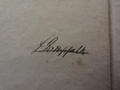 - (Gottschalk, F. ), Durchgestrichen: Autogramm; 'F. Gottschalk'. 