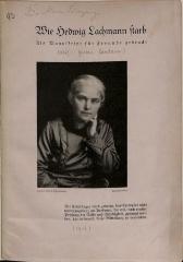 DLIT10252 : Wie Hedwig Lachman starb ([1918])