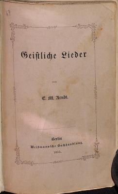 DLIT10291; ; ;: Geistliche Lieder (1855)
