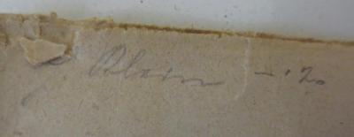 - (Klein, Friedrich (2)), Von Hand: Name, Nummer; 'Klein -20'. 