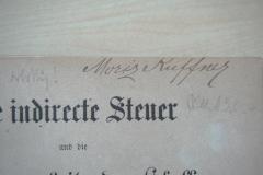 - (Kuffner, Moriz (von)), Von Hand: Name; 'Moriz Kuffner'. 