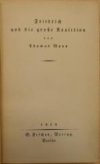 B0103874  : Friedrich und die große Koalition  (1916)