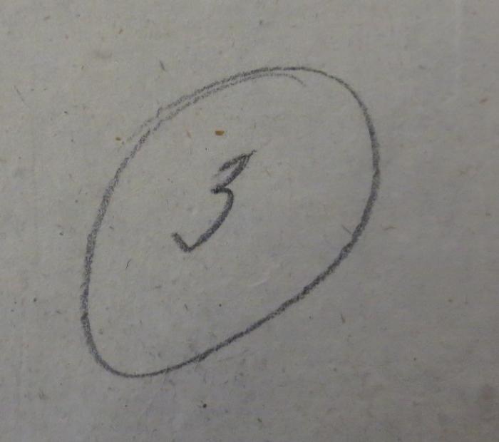 -, Von Hand: Nummer; '3'