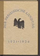 Fo 55309:F8 : Der Preußische Landtag 1921 - 1924 : Hand für sozialdemokratische Wähler. (1924)