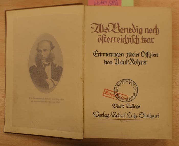 04 08 1526 : Als Venedig noch österreichisch war : Erinnerungen zweier Offiziere (1913)