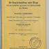  Die Saugbehandlung nach Klapp bei der Arthritis purulenta des Kiefergelenks der Pferde (1912)