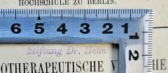 - (Stiftung Dr. Heim), Stempel: Name; 'Stiftung Dr. Heim'.  (Prototyp)