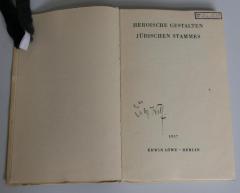 05/849 : Heroische Gestalten jüdischen Stammes (1937)