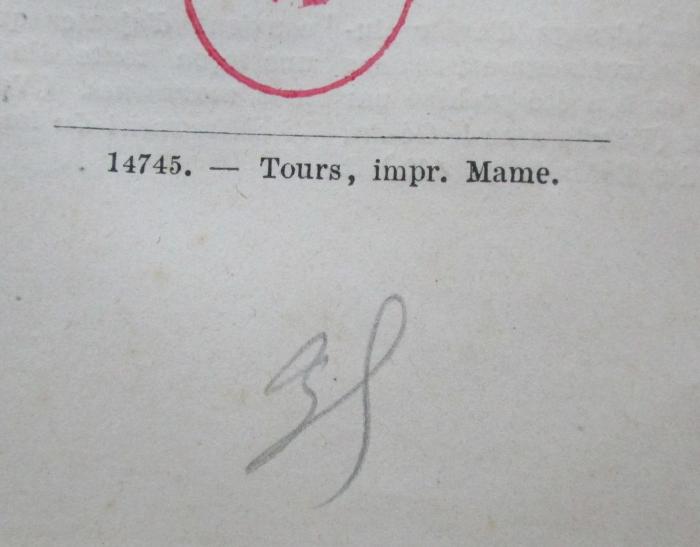 Ct 78 ad: La Chanson de Roland (1884);- (unbekannt), Von Hand: ; '[..]'. 