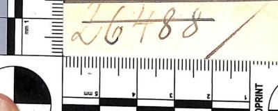 - (NSDAP-Gauarchiv Südhannover-Braunschweig), Von Hand: Nummer; '26488'. 
