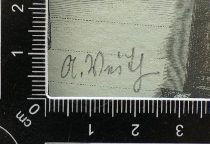 - (Veith, A.), Von Hand: Autogramm; 'A. Veith'. 