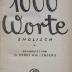 Sf 46 2: Die zweiten 1000 Worte Englisch (1928)