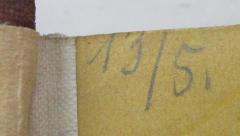 - (unbekannt;Buchbinderei W. Gerlach), Von Hand: Nummer, Datum, Buchbinder; '##/#.'.  (Prototyp)