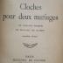 Ct 1160 ab: Cloches pour deux mariages. Le mariage basque. Le mariage de raison (1923)